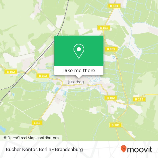 Bücher Kontor map