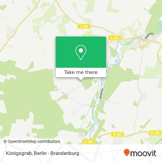 Königsgrab map