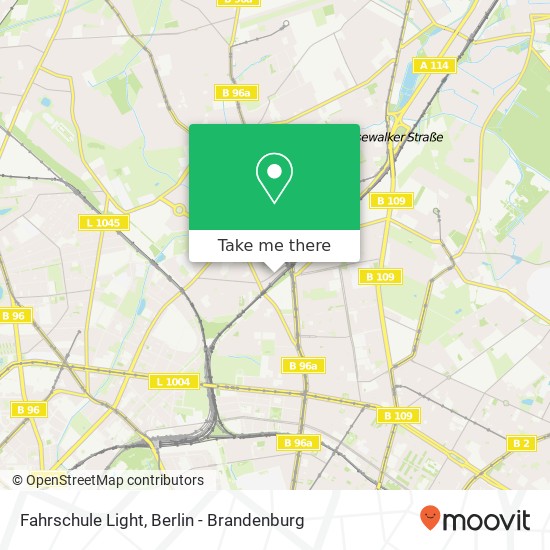 Fahrschule Light map