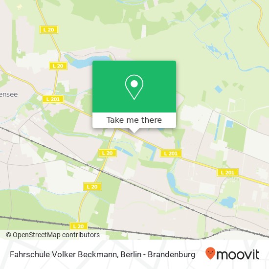 Fahrschule Volker Beckmann map