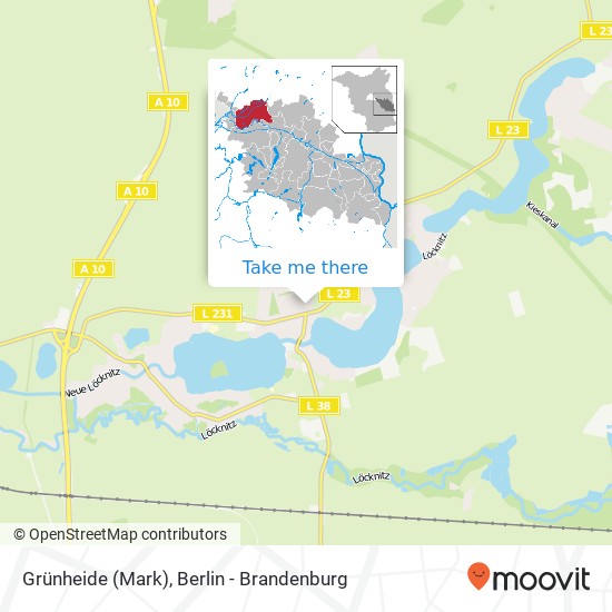 Grünheide (Mark) map