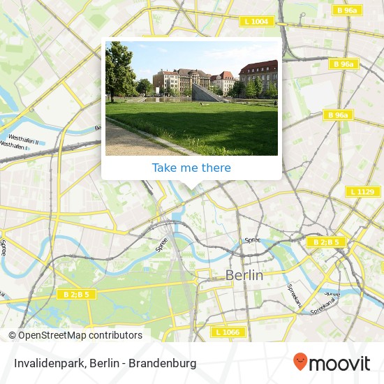 Invalidenpark map