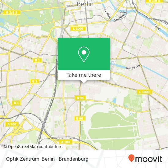 Optik Zentrum map