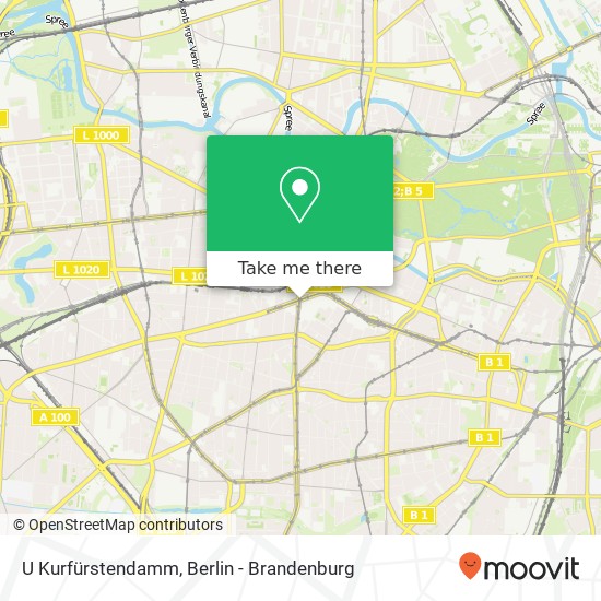 U Kurfürstendamm map