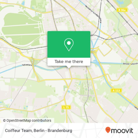 Coiffeur Team map