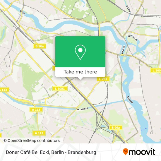 Döner Café Bei Ecki map