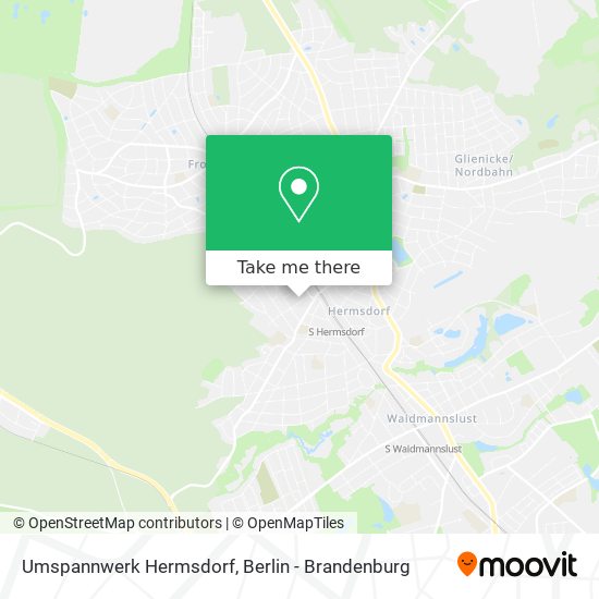 Umspannwerk Hermsdorf map