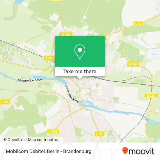 Mobilcom Debitel map