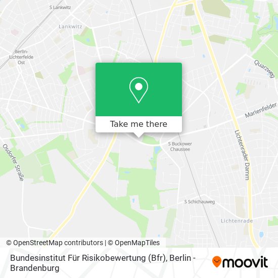 Bundesinstitut Für Risikobewertung (Bfr) map