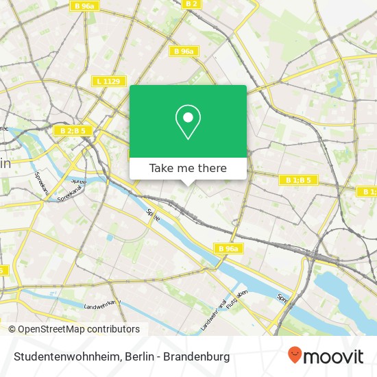 Studentenwohnheim map