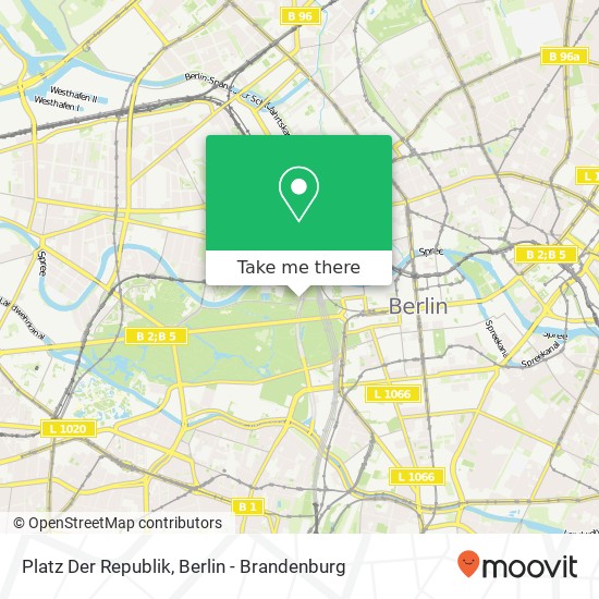 Platz Der Republik map