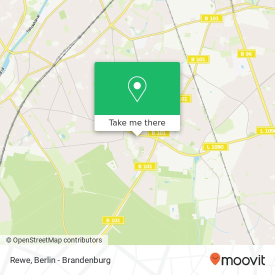 Rewe map