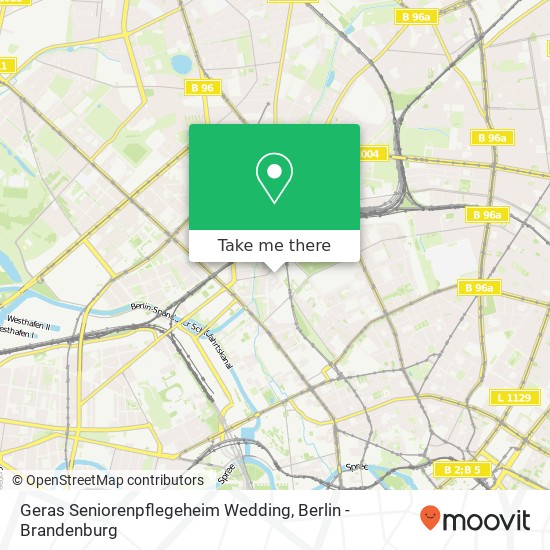 Geras Seniorenpflegeheim Wedding map