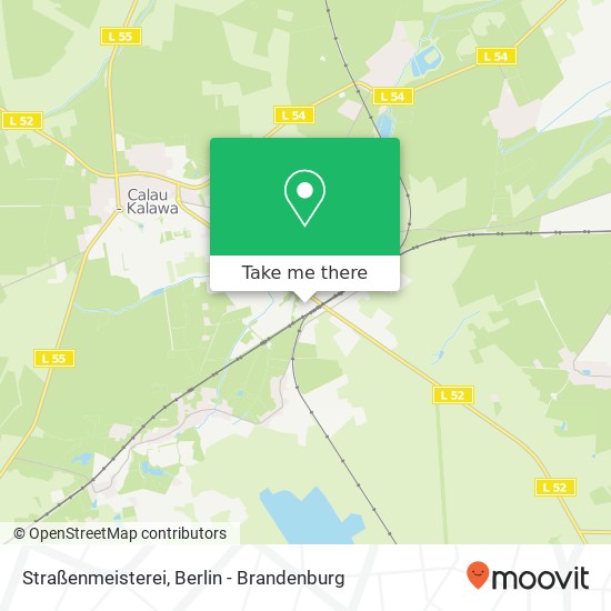 Straßenmeisterei map