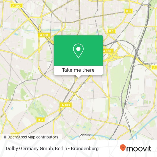 Dolby Germany Gmbh map