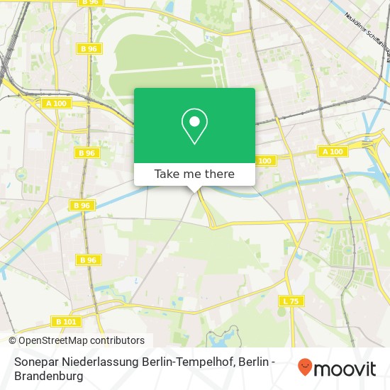 Sonepar Niederlassung Berlin-Tempelhof map