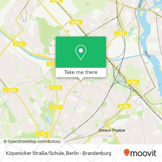 Köpenicker Straße/Schule map