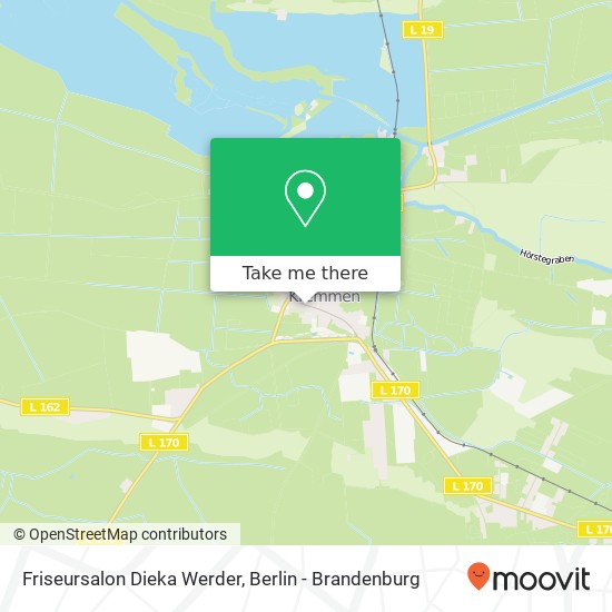 Friseursalon Dieka Werder map