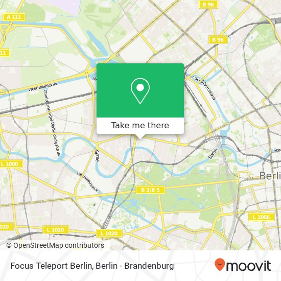 Focus Teleport Berlin map