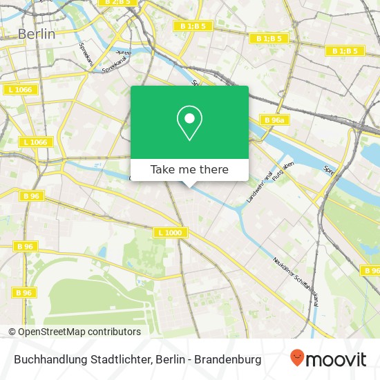 Карта Buchhandlung Stadtlichter