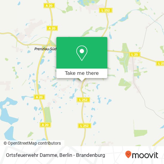 Ortsfeuerwehr Damme map