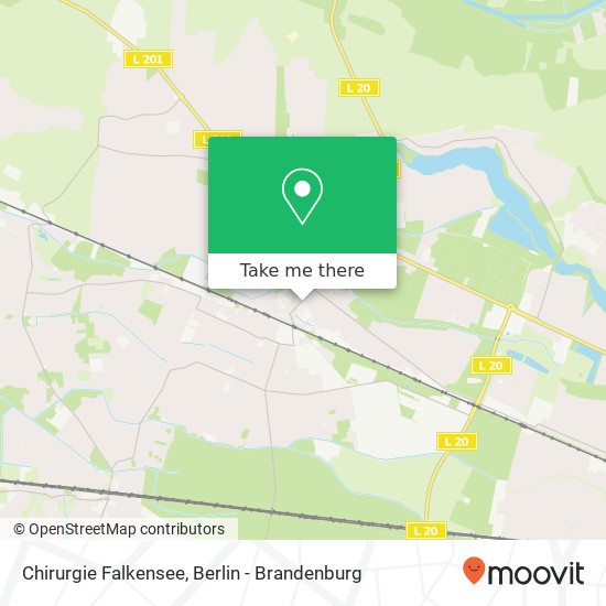 Chirurgie Falkensee map