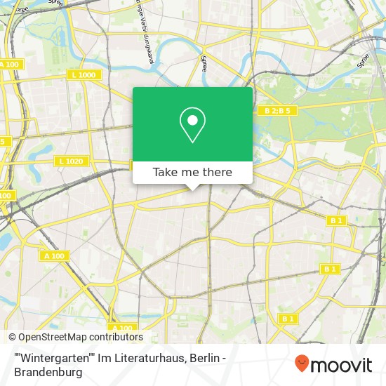 ""Wintergarten"" Im Literaturhaus map