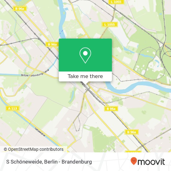 S Schöneweide map