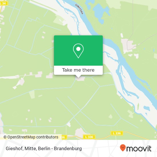 Карта Gieshof, Mitte