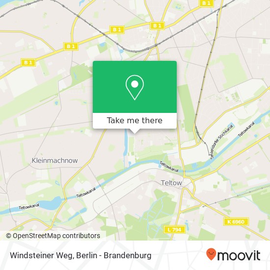 Windsteiner Weg map