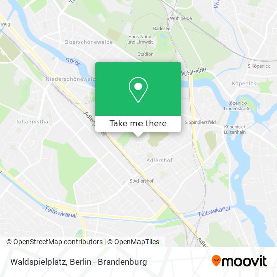 Waldspielplatz map