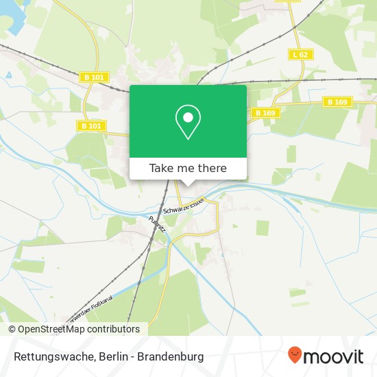 Rettungswache map