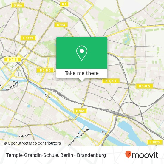 Temple-Grandin-Schule map