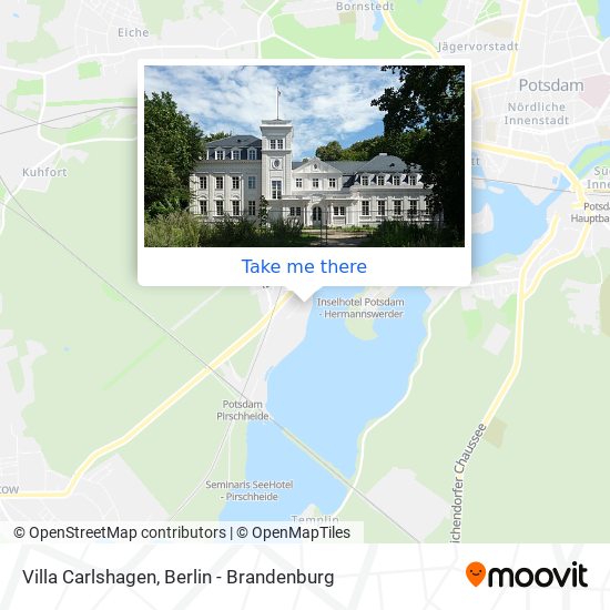 Villa Carlshagen map
