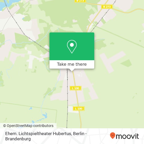 Ehem. Lichtspieltheater Hubertus map