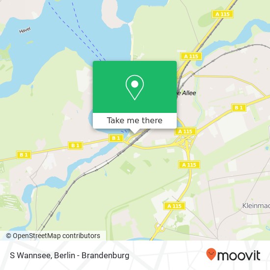 S Wannsee map