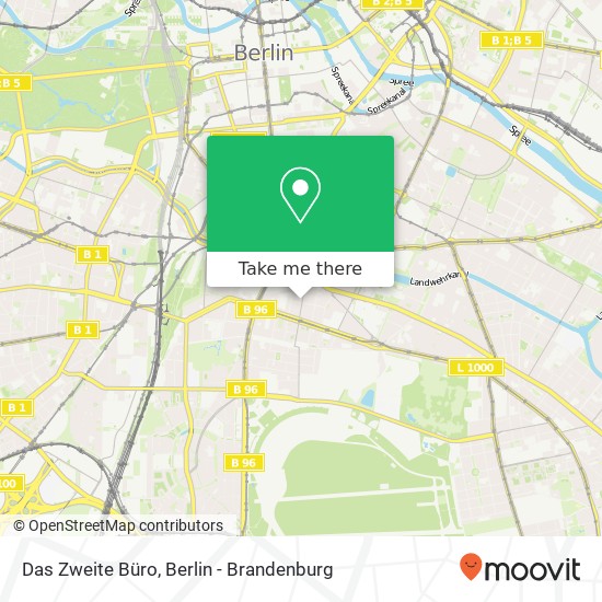 Das Zweite Büro map