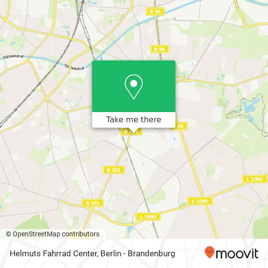 Helmuts Fahrrad Center map