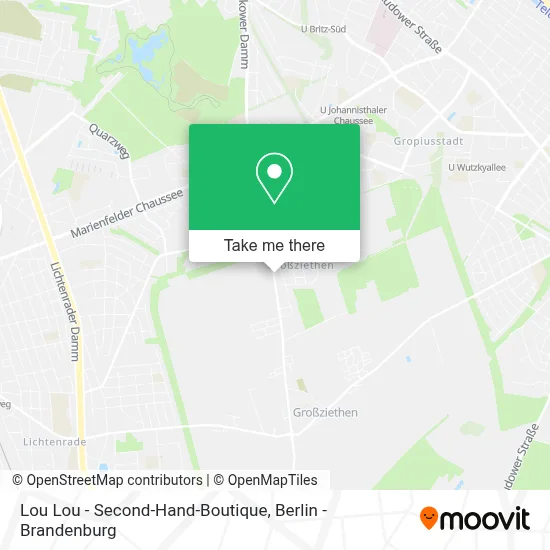 Lou Lou - Second-Hand-Boutique map