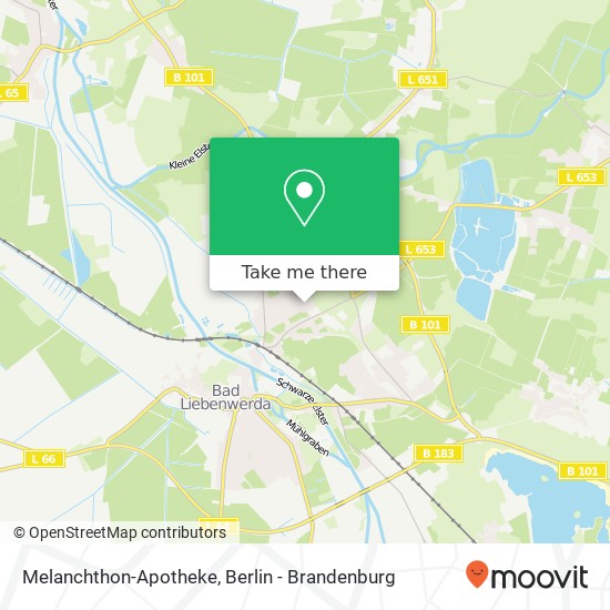 Melanchthon-Apotheke map
