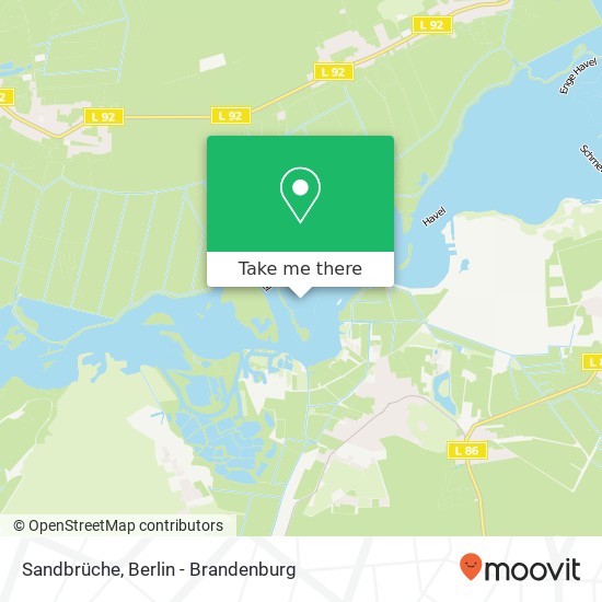 Sandbrüche map