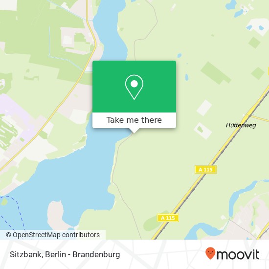 Sitzbank map