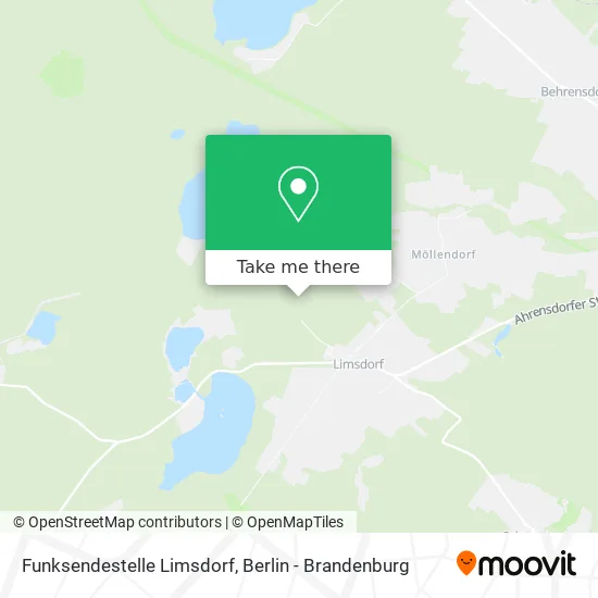 Funksendestelle Limsdorf map