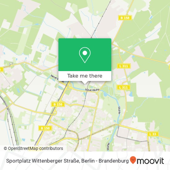 Sportplatz Wittenberger Straße map