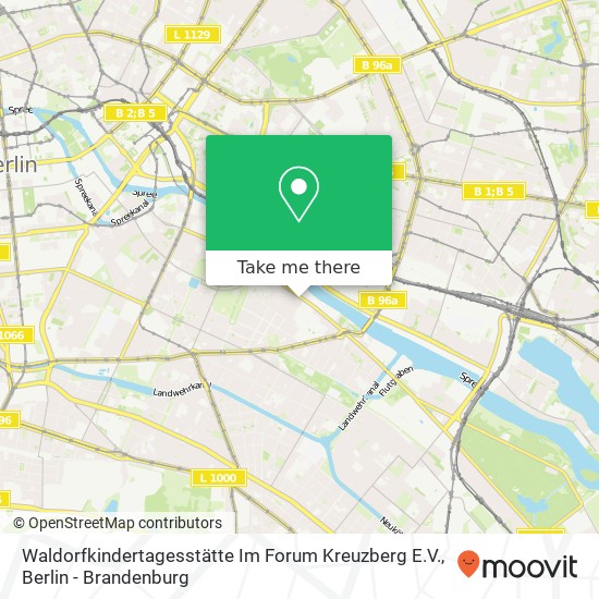 Waldorfkindertagesstätte Im Forum Kreuzberg E.V. map