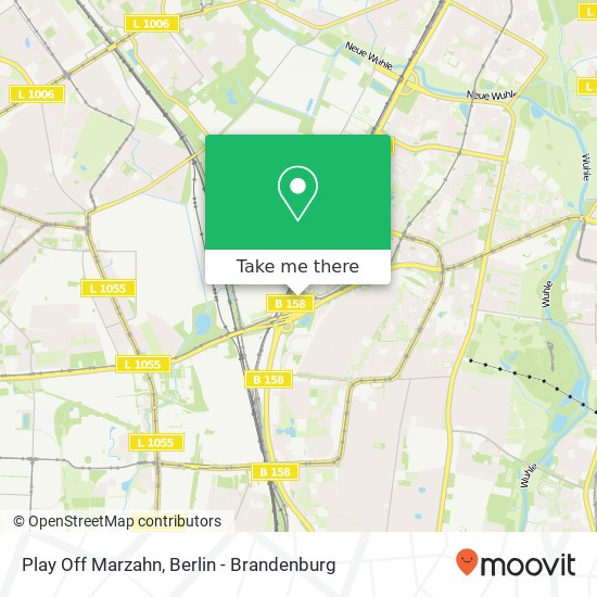 Play Off Marzahn map