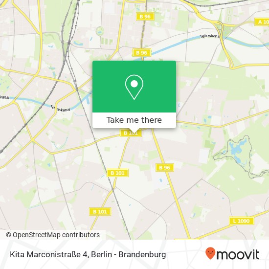 Карта Kita Marconistraße 4