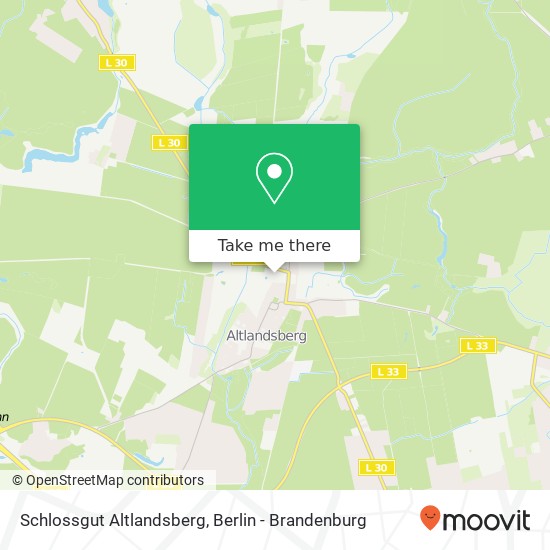 Schlossgut Altlandsberg map
