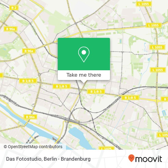 Das Fotostudio map