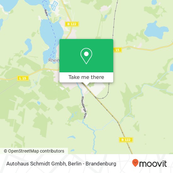 Autohaus Schmidt Gmbh map